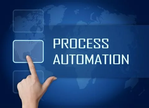 Process Automation Stock Illustration