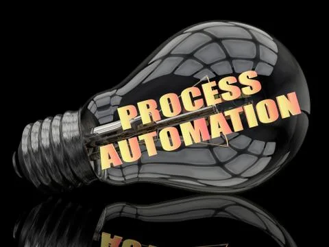 Process Automation Stock Illustration