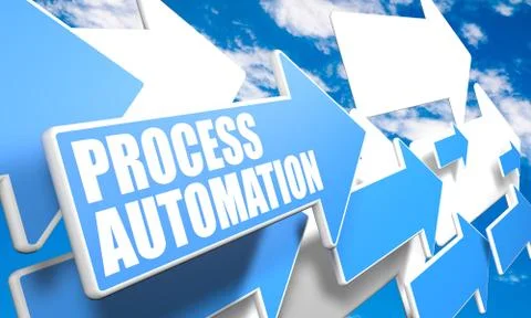Process Automation Stockillustratie
