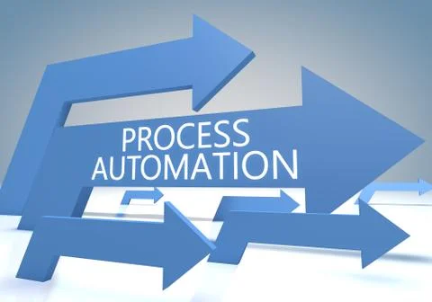 Process Automation Stock Illustration