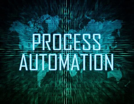 Process Automation Stockillustratie