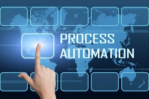 Process Automation Stock Illustration