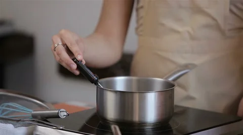 Process of Baking cupcake Stock Footage 62449126