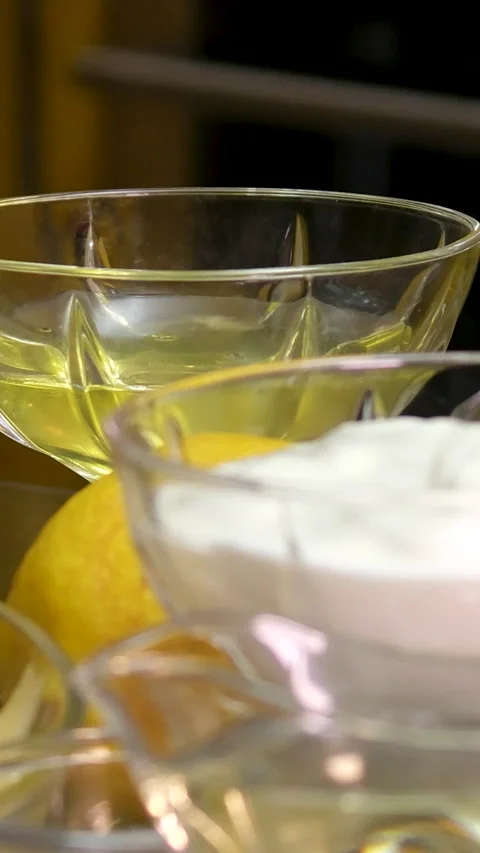 Process of baking Easter bread with raisins soaked in cognac. homemade holiday Video stock 346185030