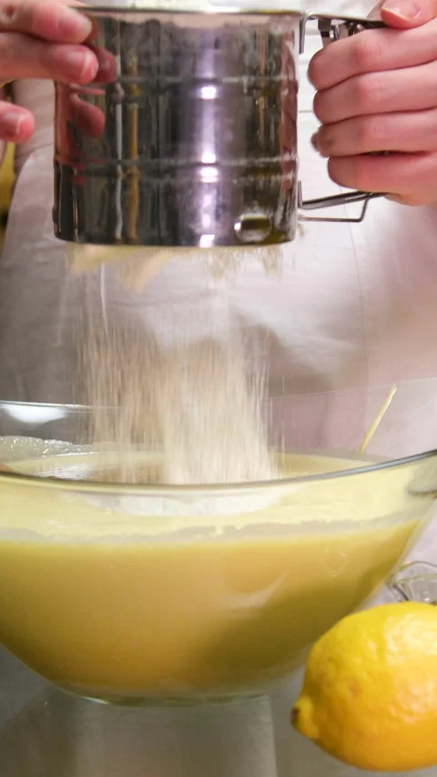 Process of baking Easter bread with raisins soaked in cognac. homemade holiday Stock Footage 346186500
