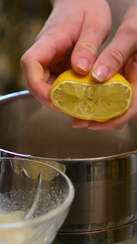 Process of baking Easter bread with raisins soaked in cognac. homemade holiday Stock Footage 346186809