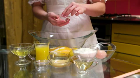 Process of baking Easter bread with raisins soaked in cognac. homemade holiday Stock Footage 346189960