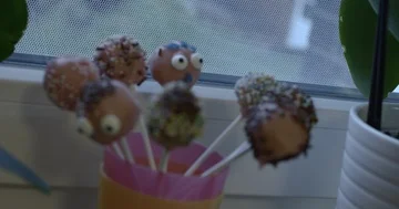 Process Of Baking Homemade Cake Pops Stock Footage 85775764