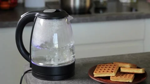 The process of boiling water. Stock Footage 201212550
