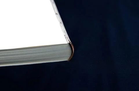 The process of book binding; preparing the book spine Stock Photos