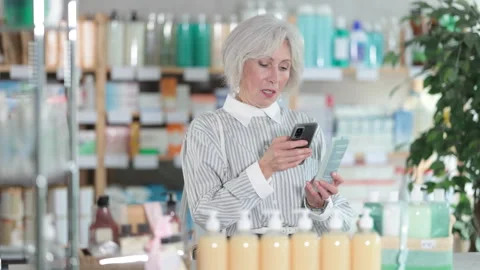 Process of buying and paying for goods using a QR code in the mobile application Stock Footage 314762419