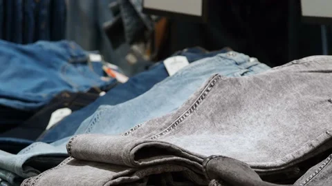The process of buying clothes. Video stock 229295314