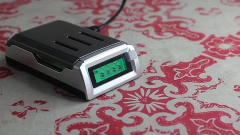 Process of charging the battery Stock Footage 310219987