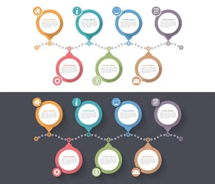 Process Chart Stock Illustration