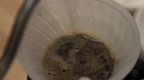 The process of coffee making in a coffee shop Stock Footage 59004966