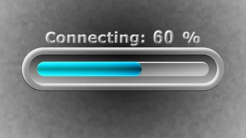 Process of Connecting in the screen. 4K Resolution. Prores 4444. Illustration. Stock Footage 105463576
