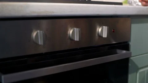 Process of cooking the baked salmon steak Stock Footage 105996790