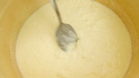 Process of cooking cheese Stock Footage 119692732