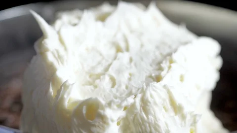 Process of cooking chocolate sponge cake. Step by step assembly chocolate cake Stock Footage 119548955