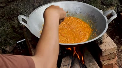 The process of cooking Stock Footage 276153526
