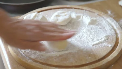 Process of cooking meat pies Stock Footage 71069913