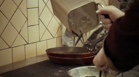 The process of cooking pasta 스톡 동영상 62022898