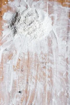 The process of cooking, wooden background, top view Stock Photos