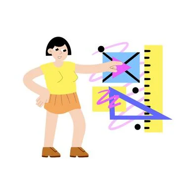 Process of creating and developing website. Stock Illustration