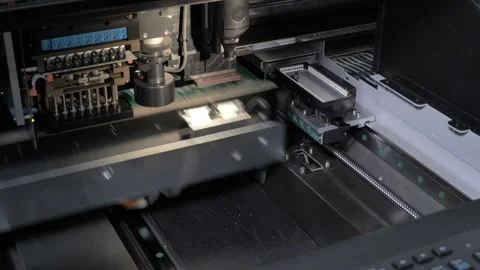 The process of creating a chip Video stock 106177220