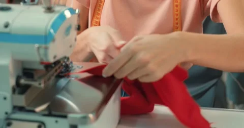 Process of creating fashionable clothes , outfit Stock Footage 259504136