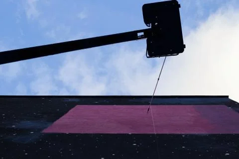 The process of creating graffiti Stock Photos