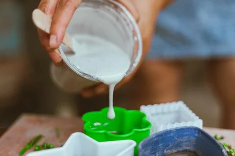 The process of creating pottery.. Stock Photos