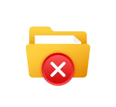 Process Delete file in paper. Remove document. Vector stock illustration. Stock Illustration