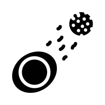 Process describing ebb and flow glyph icon vector illustration Stock Illustration