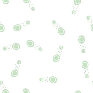 Process describing ebb and flow glyph vector seamless pattern Illustrazione stock