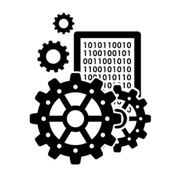 Process design. strategy and technology concept 스톡 일러스트