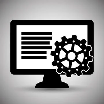 Process design. strategy and technology concept 스톡 일러스트