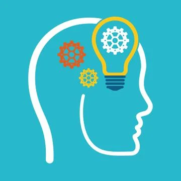 Process design. strategy and technology concept Stock Illustration