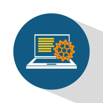 Process design. strategy and technology concept 스톡 일러스트