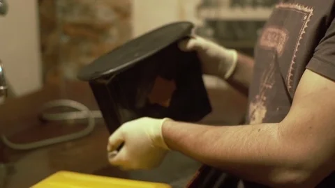 Process of developing the photo close-up Stock Footage 72101688