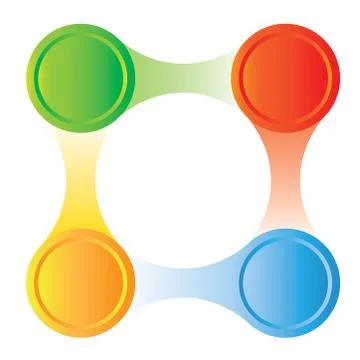 Process diagram Stock Illustration