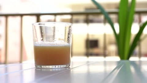 The process of dissolving an effervescen... | Stock Video | Pond5