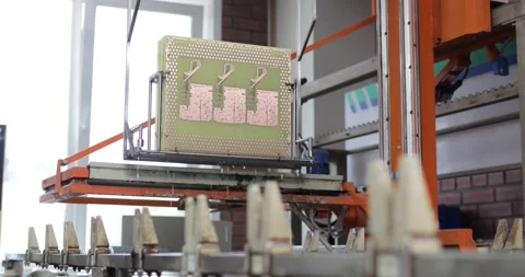 Process of diving of microchips circuit boards in solution in production. Stock Footage 206796336