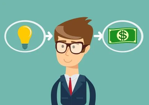 The process of finding a solution. Stock Illustration