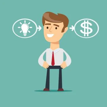 The process of finding a solution. Illustrazione stock