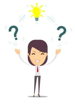 The process of finding a solution. Stock Illustration