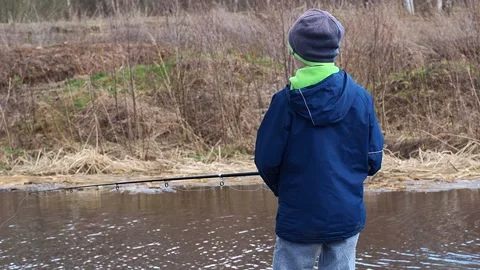 The process of fishing. Stock Footage 194951918