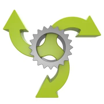 Process flow chart diagram 스톡 일러스트