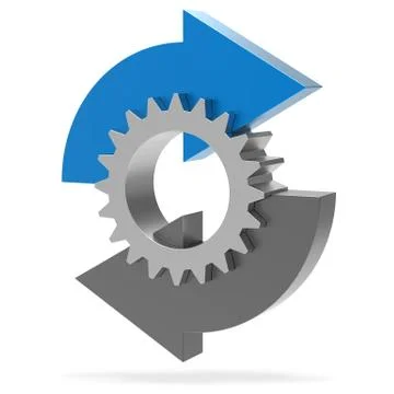 Process flowchart diagram Stock Illustration