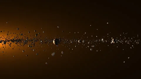The process of formation of the solar system 1 Stock Footage 284895918